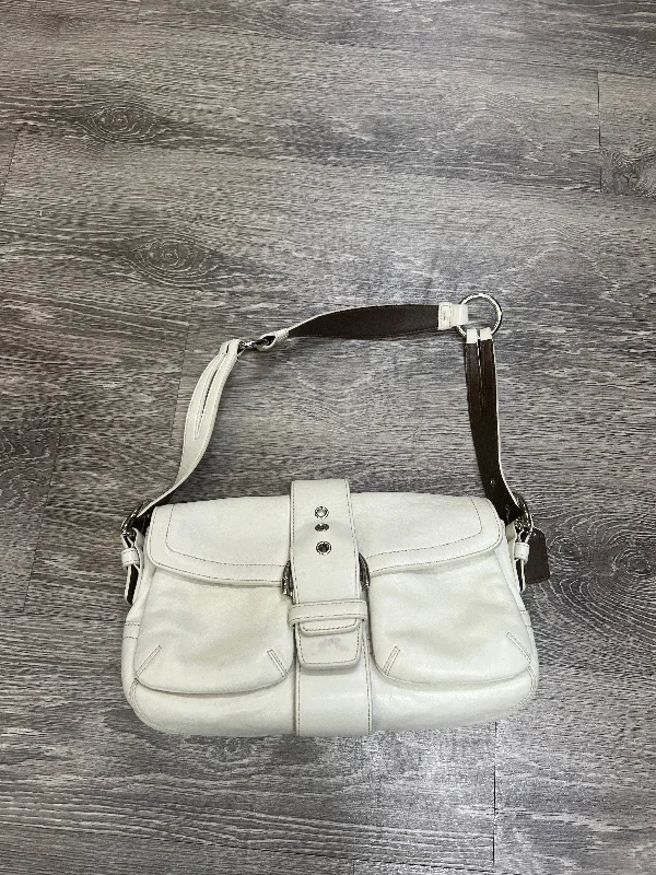 Coach Belt Snap Flap Handbag (Size Medium)