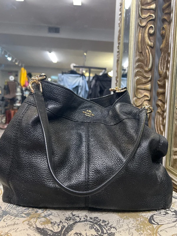 Coach Pebbled Leather Handbag