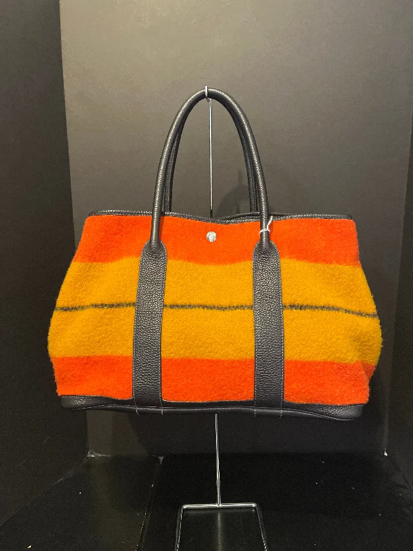 Hermès Wool Garden Party Handbag