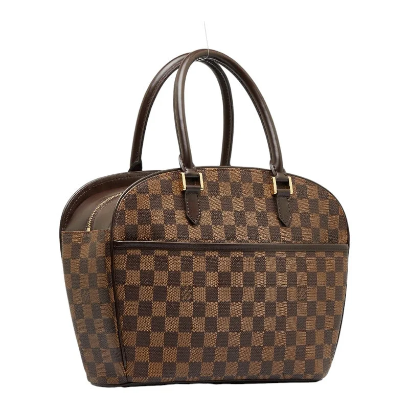 Louis Vuitton Damier Sarria Horizontal Handbag N51282 Brown PVC Leather  Louis Vuitton