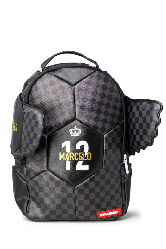 Sprayground Backpack MARCELO SOCCER KING Black