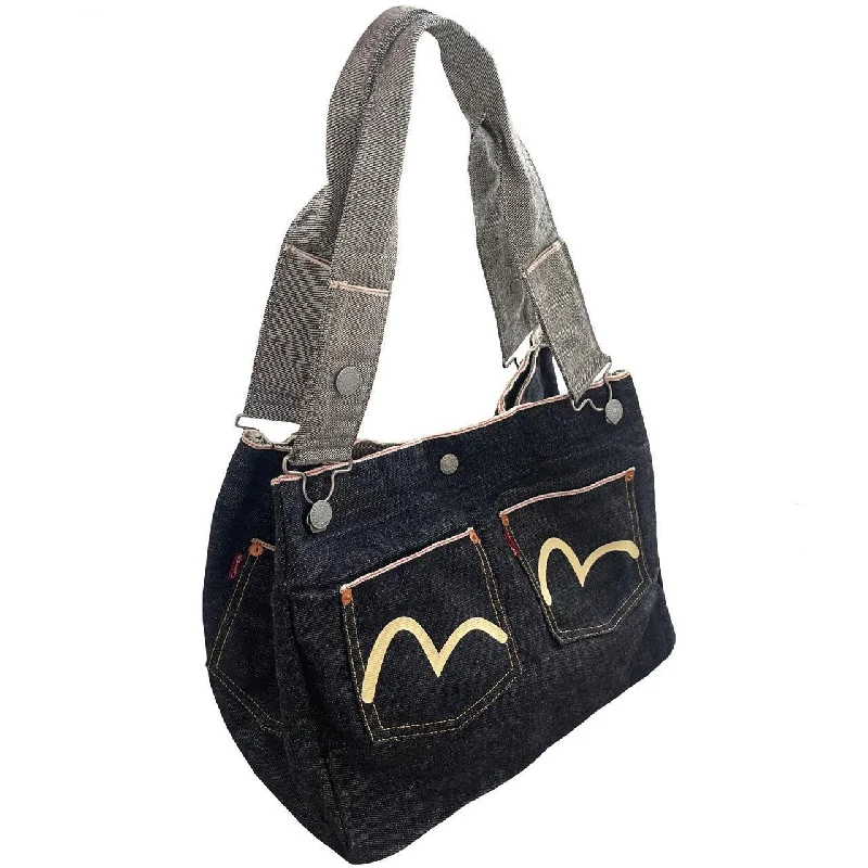 Evisu Denim Shoulder Bag