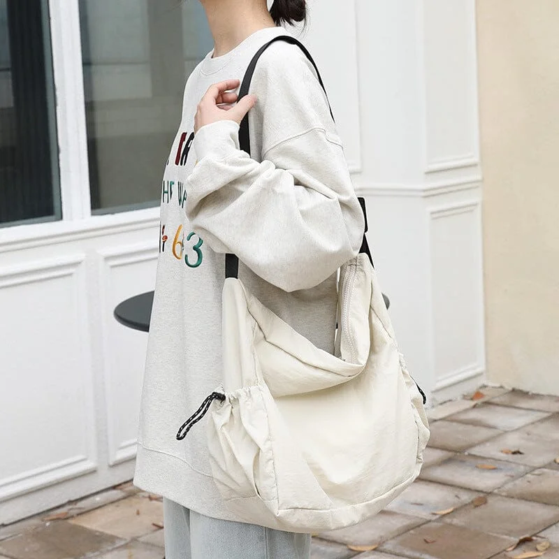 Women Fashon Casual Minimalist Canvas Shoulder Bag