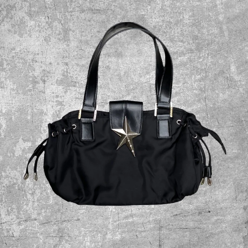 THIERRY MUGLER STAR SHOULDER BAG - BLACK