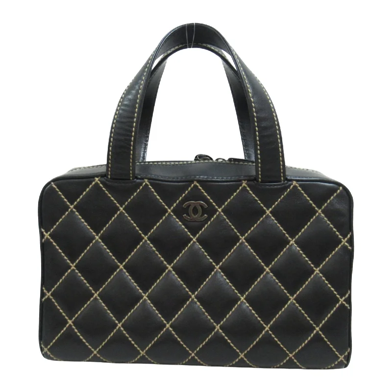 Chanel Wild Stitch  Pony-Style Calfskin Handbag (Pre-Owned)