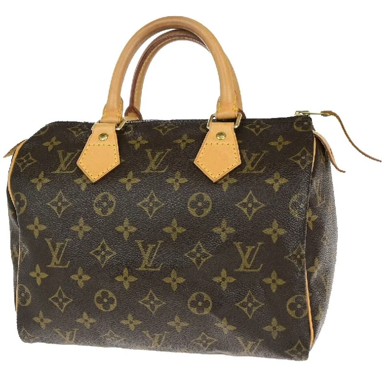 Louis Vuitton Speedy 25  Canvas Handbag (Pre-Owned)