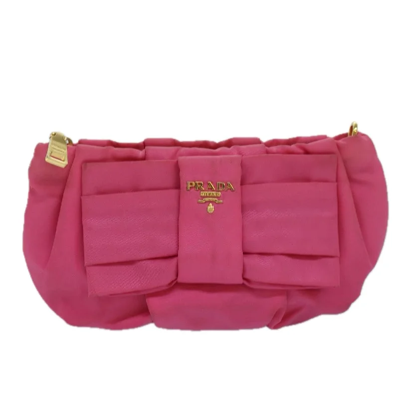 Prada Tessuto  Synthetic Clutch Bag (Pre-Owned)