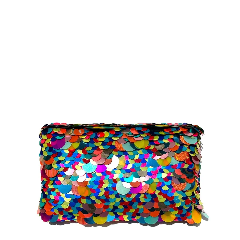 Rainbow Disco Clutch