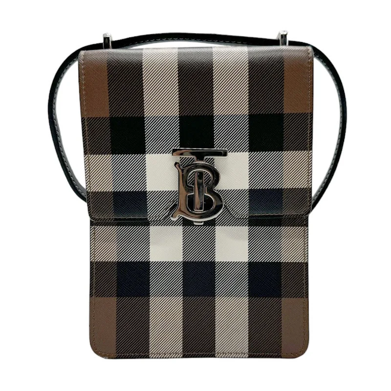 Burberry Nova Check  Canvas Shoulder Bag (Pre-Owned)