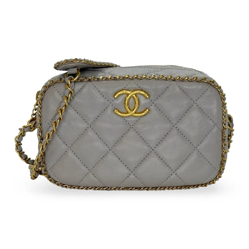 CHANEL: Quilted Lambskin Small Camera Bag