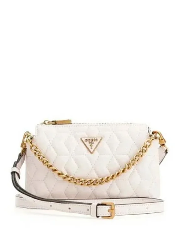 Guess Elenia Mini Crossbody Bag, Stone