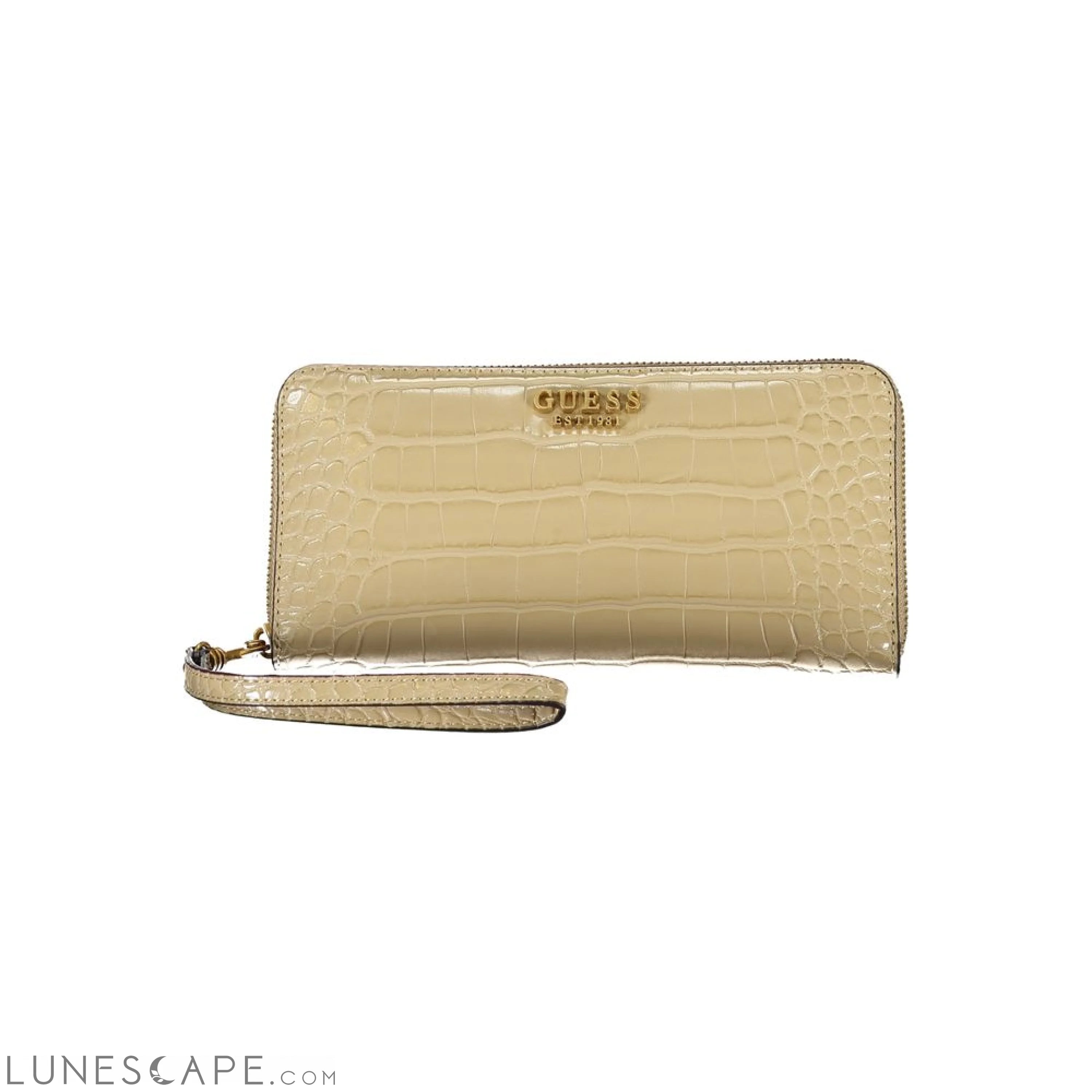 Guess Jeans Chic Beige Multi-Compartment Wallet