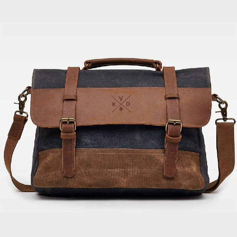 Medway - Waxed Canvas Messenger Bag