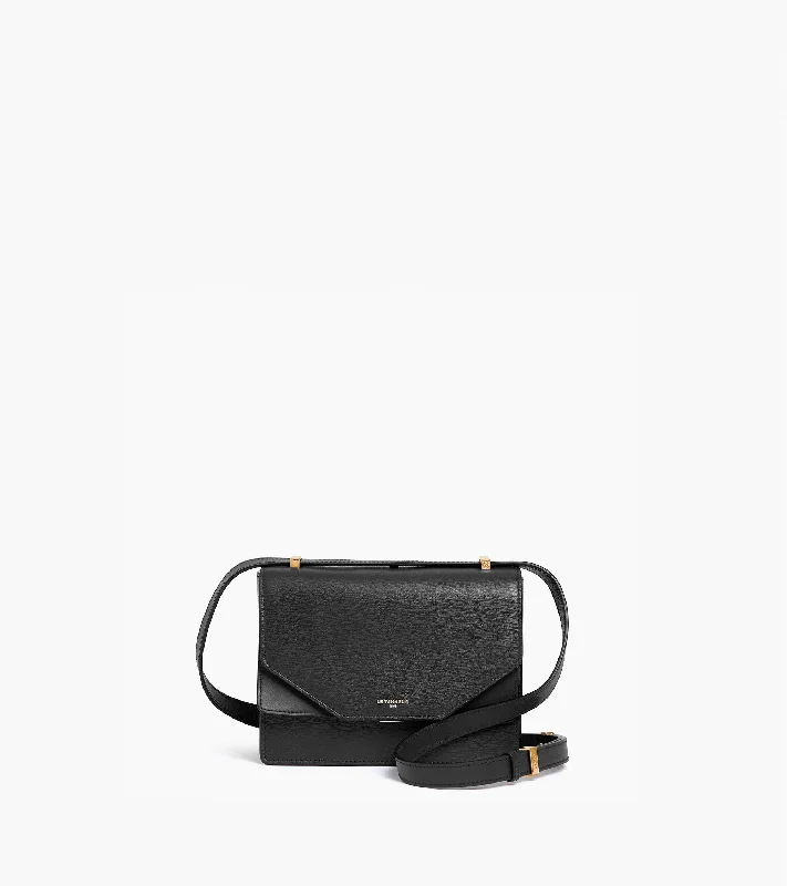 Naya mini shoulder bag in cork effect leather