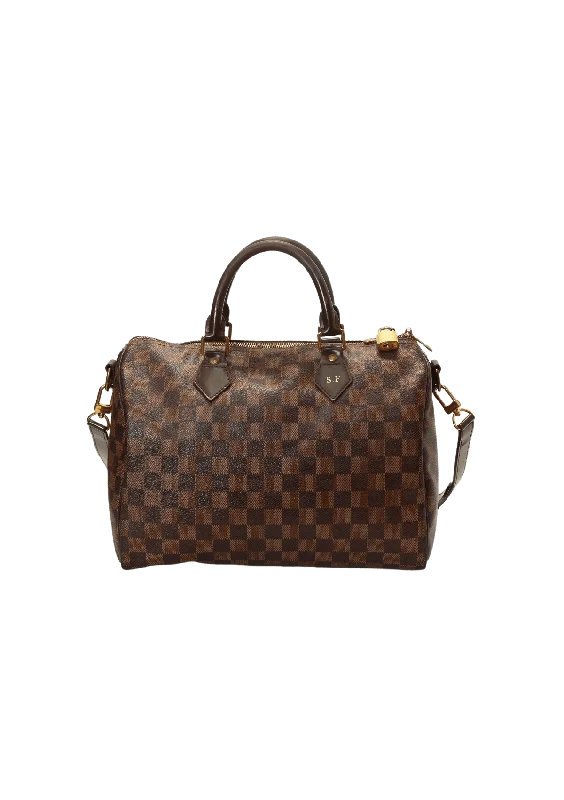 DAMIER ÉBÈNE SPEEDY 30 BANDOULIÈRE