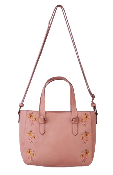 Marlena Mini Satchel in Blush