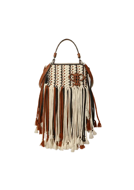 FRINGE MACRAME BAG