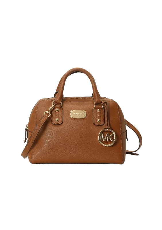 LEATHER SATCHEL BAG