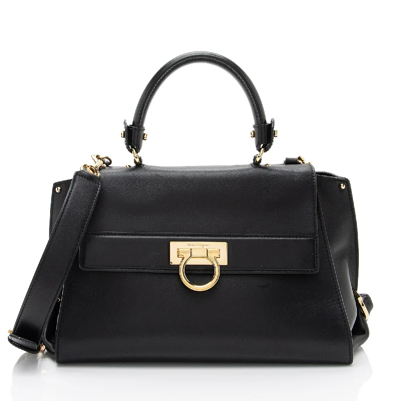 Salvatore Ferragamo Sofia Medium Top Handle (SHF-GGSmCy)